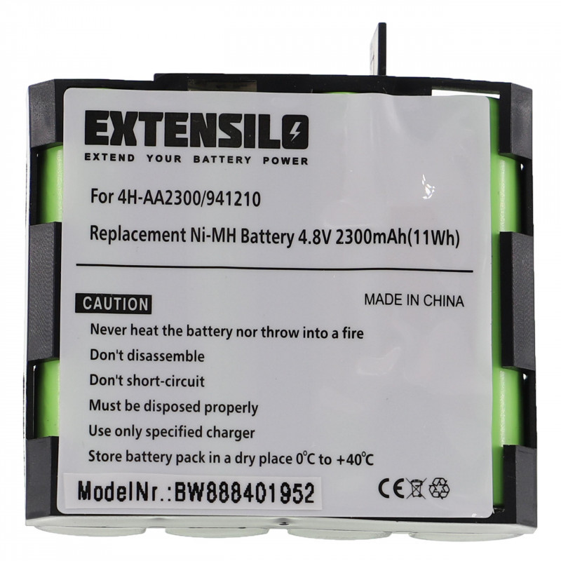 Batería compatible COMPEX EXTENSILO 4.8V 2300mAh