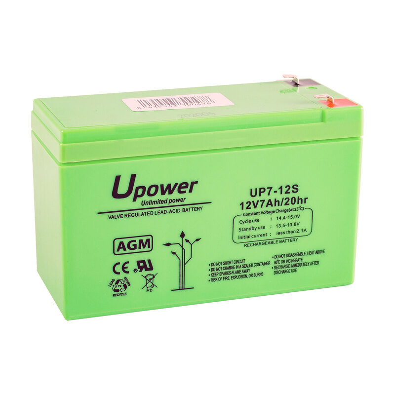 U-Power 7Ah | Batería Plomo |